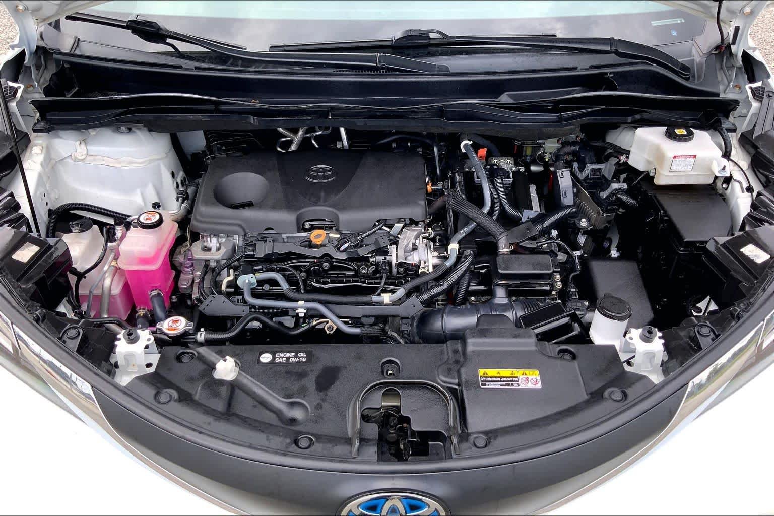 Used 2021 Blizzard Pearl Toyota XLE image 30