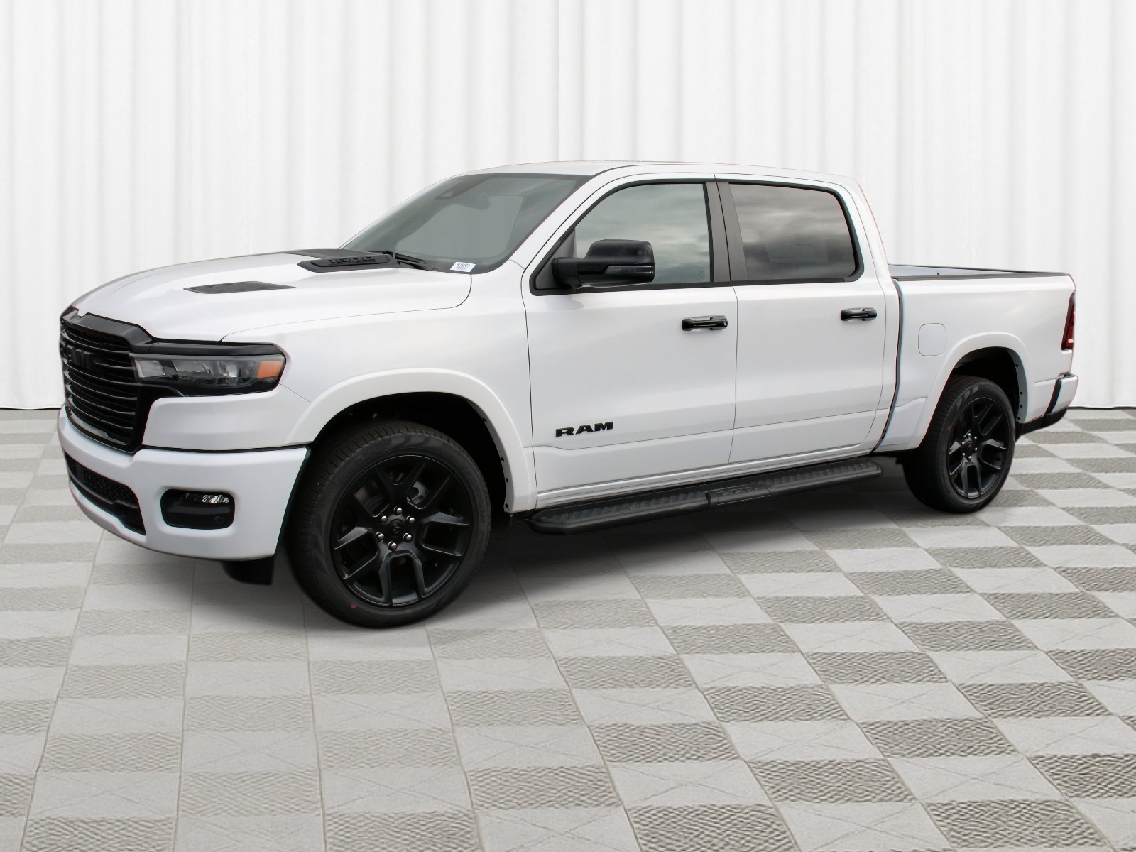 New 2026 Bright White Clear-Coat Exterior Paint RAM Laramie image 37