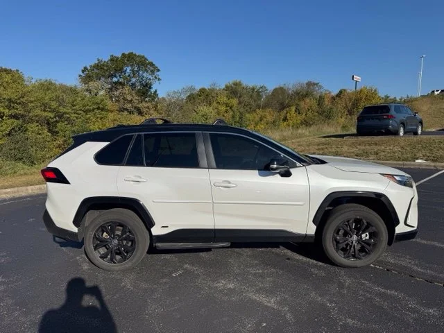 Used 2024 Wind Chill Pearl/Midnight Black Metallic Toyota XSE image 2