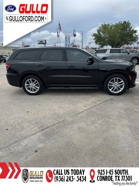 Used 2022 DB Black Crystal Clearcoat Dodge R/T Plus image 2