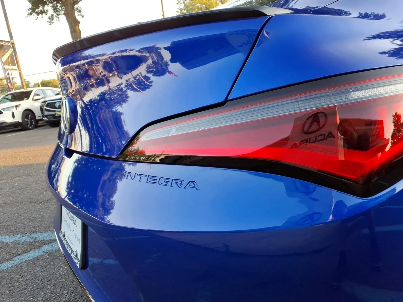 Certified Used 2025 Apex Blue Pearl  Acura A-SPEC image 7