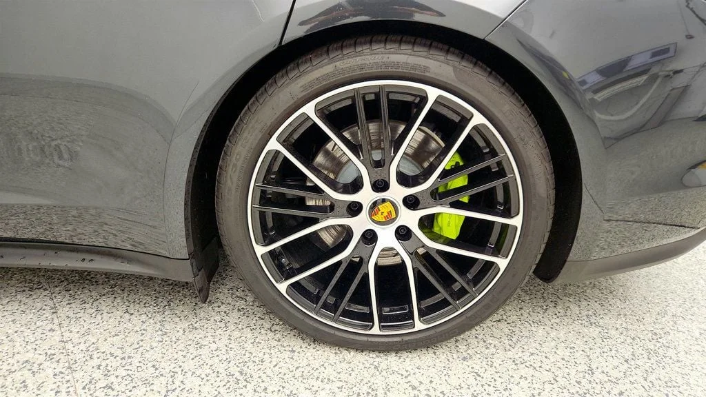 Used 2023 Volcano Grey Metallic Porsche 4 E-Hybrid Platinum Edition AWD with 21