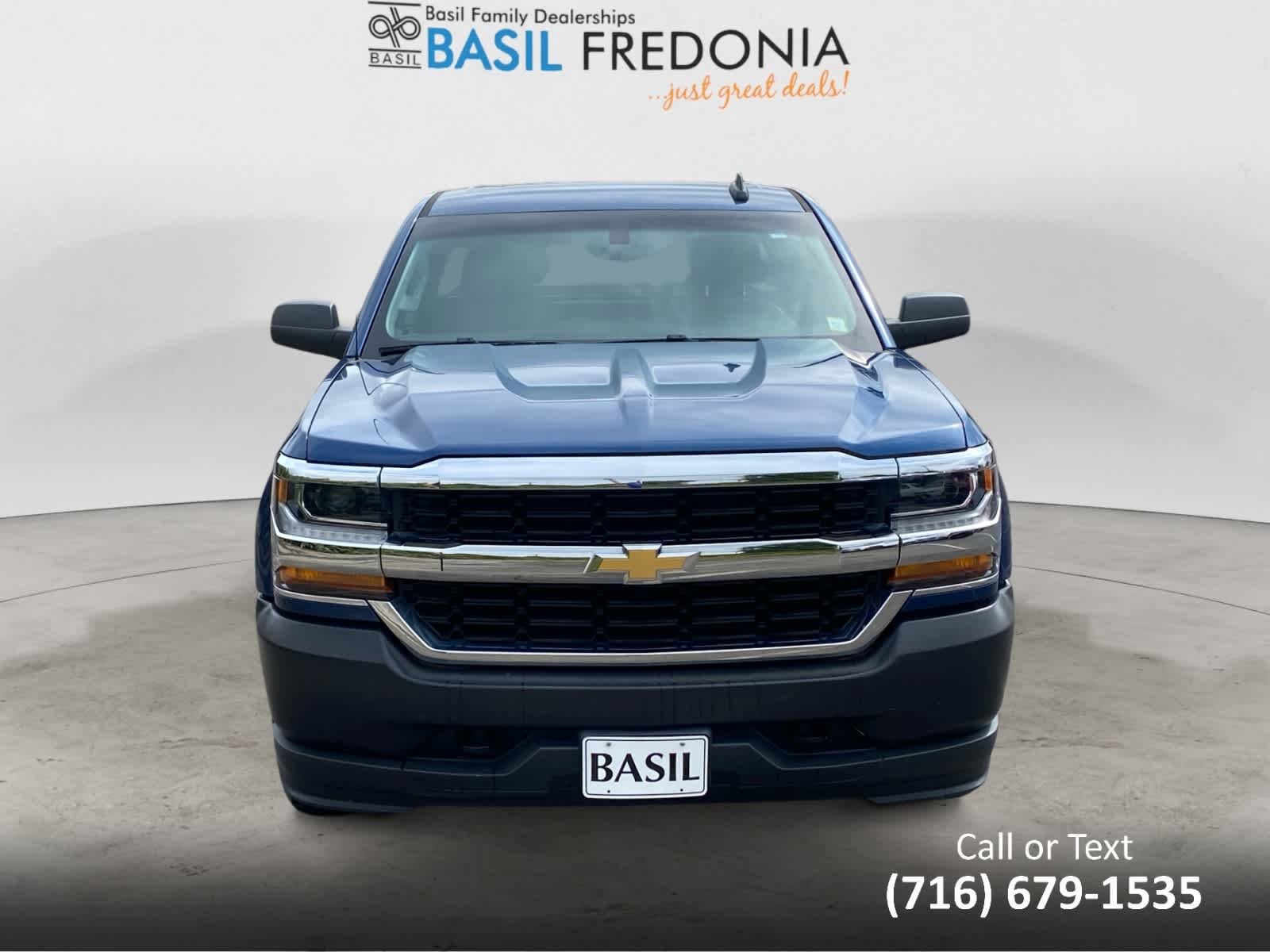 Used 2019 DEEP OCEAN BLUE METALLIC Chevrolet Work Truck image 12