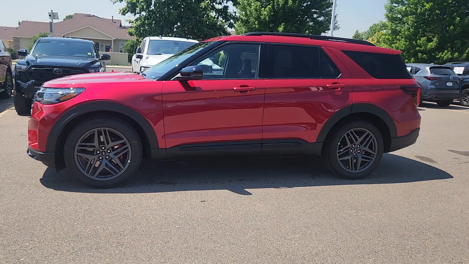 New 2026 Rapid Red Metallic Tinted Clearcoat Ford ST image 4