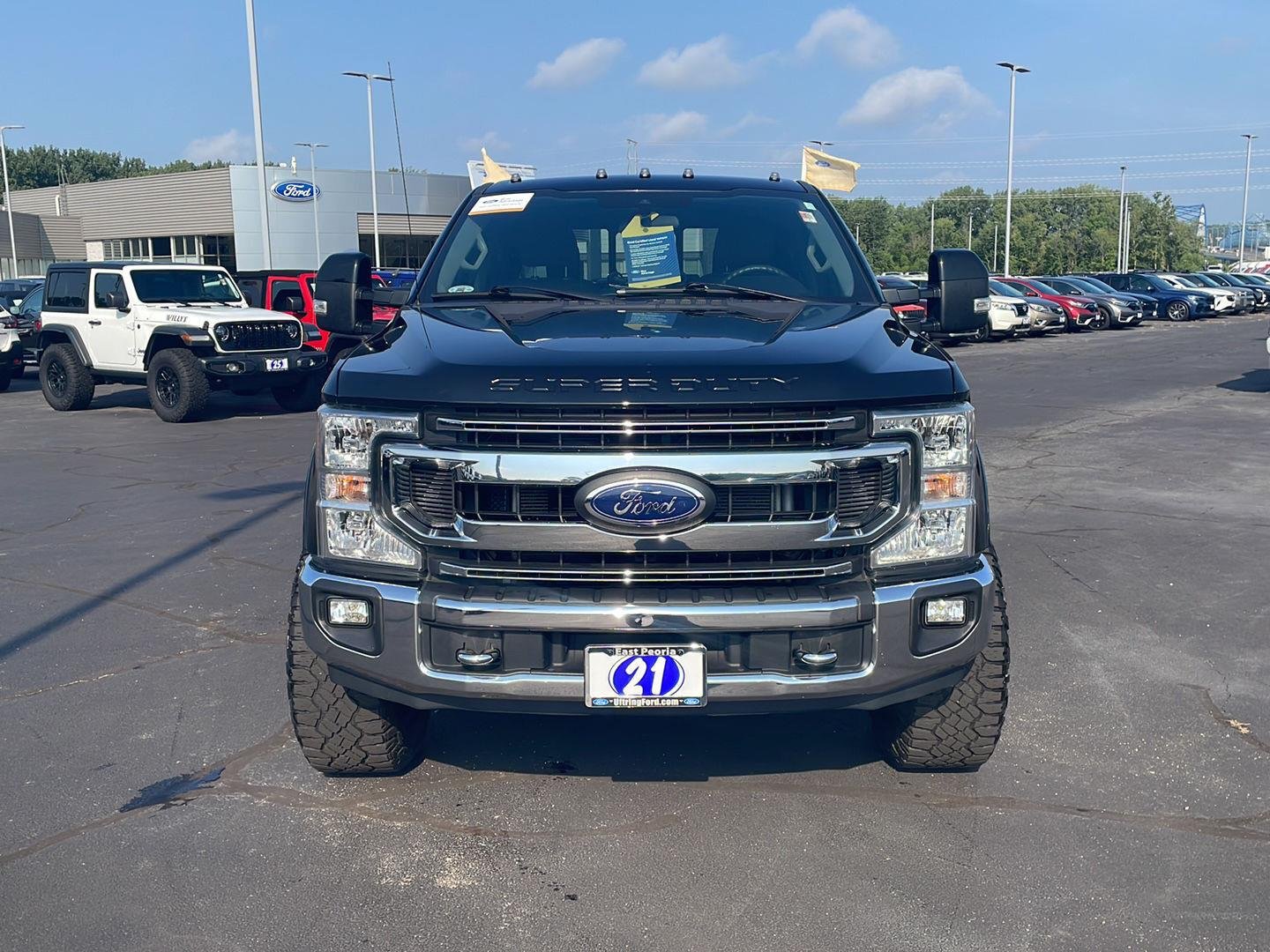 Certified Used 2021 Agate Black Metallic Ford XLT image 8