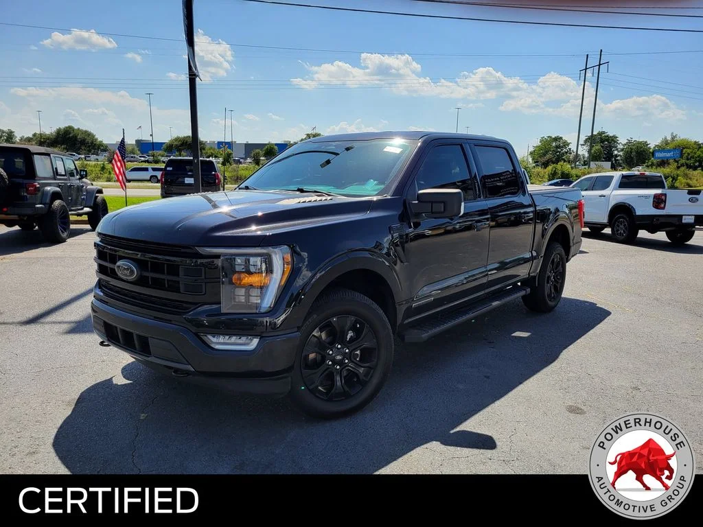 Used 2023 Black Ford XLT image 1