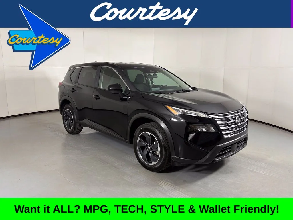 Used 2025 Black Nissan SV image 1