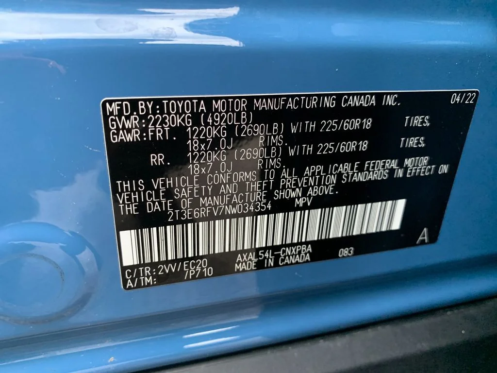 Used 2022 Blue Toyota XSE image 34