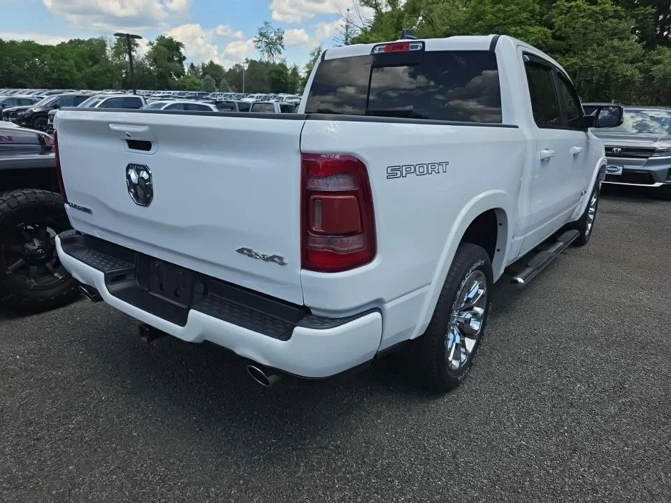 Used 2022 Bright White Clearcoat Ram Laramie image 3