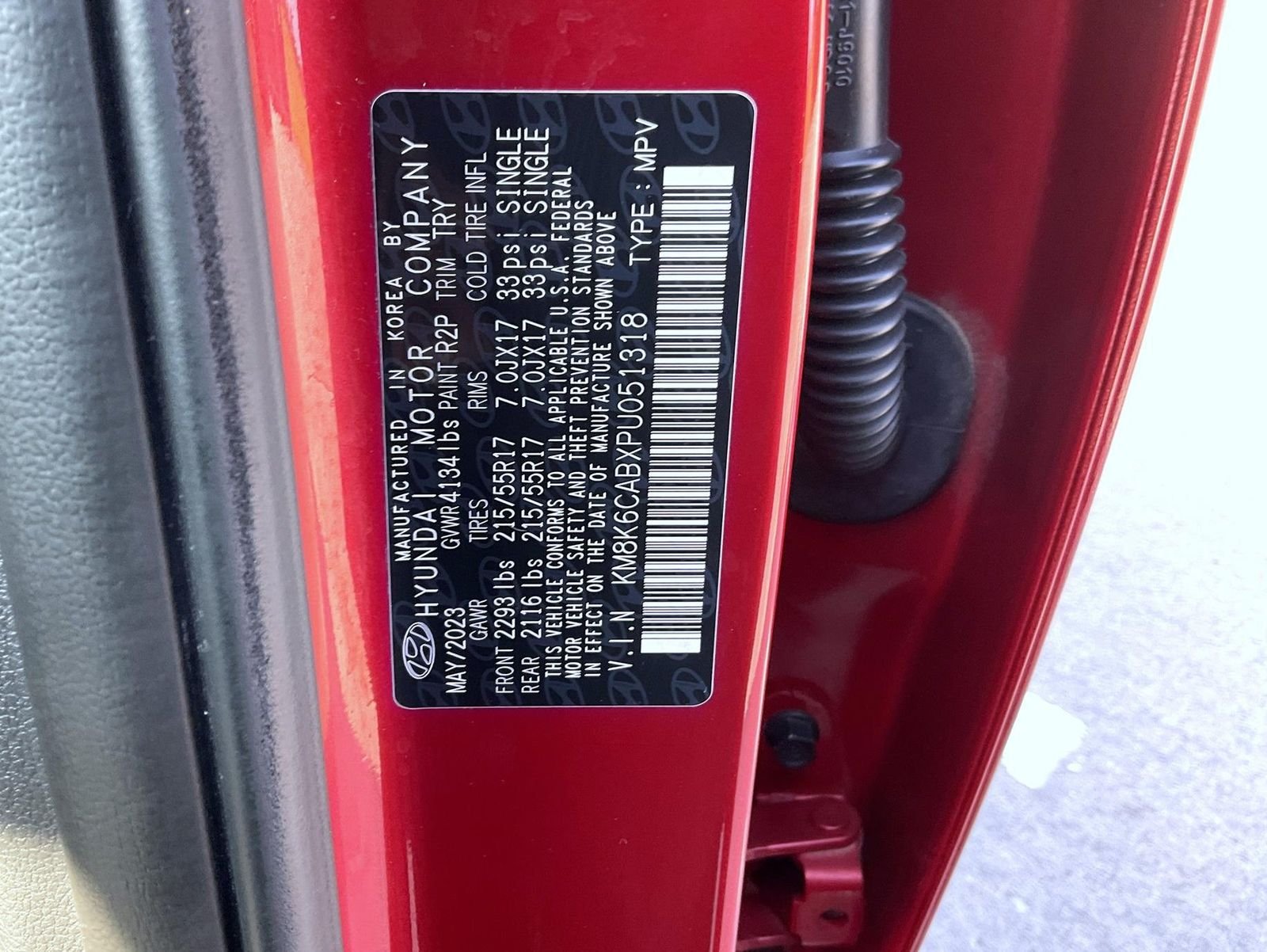 Certified Used 2023 Red Hyundai SEL image 25