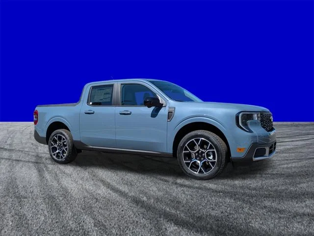 New 2026 Azure Gray Metallic Tri-Coat Ford Lariat® image 2