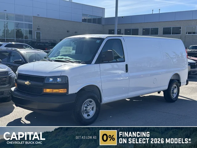 2026 Chevrolet Express Cargo Van RWD 3500 155