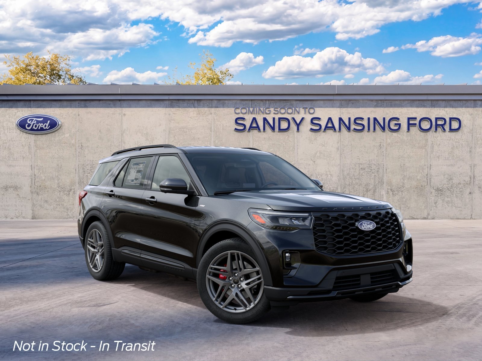 New 2027 Agate Black Metallic Ford ST-Line image 4