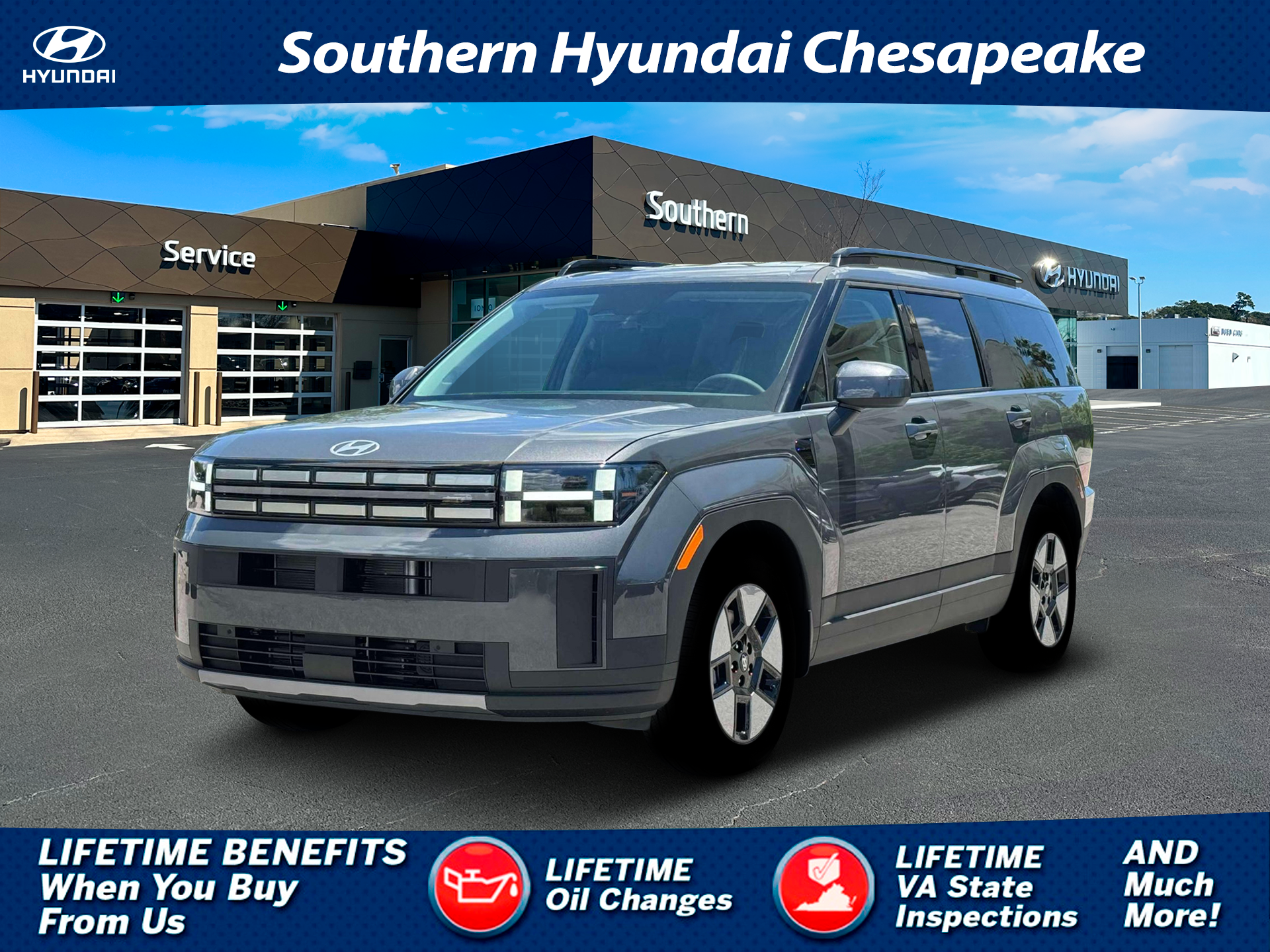 New 2026 Gray Hyundai SEL image 1
