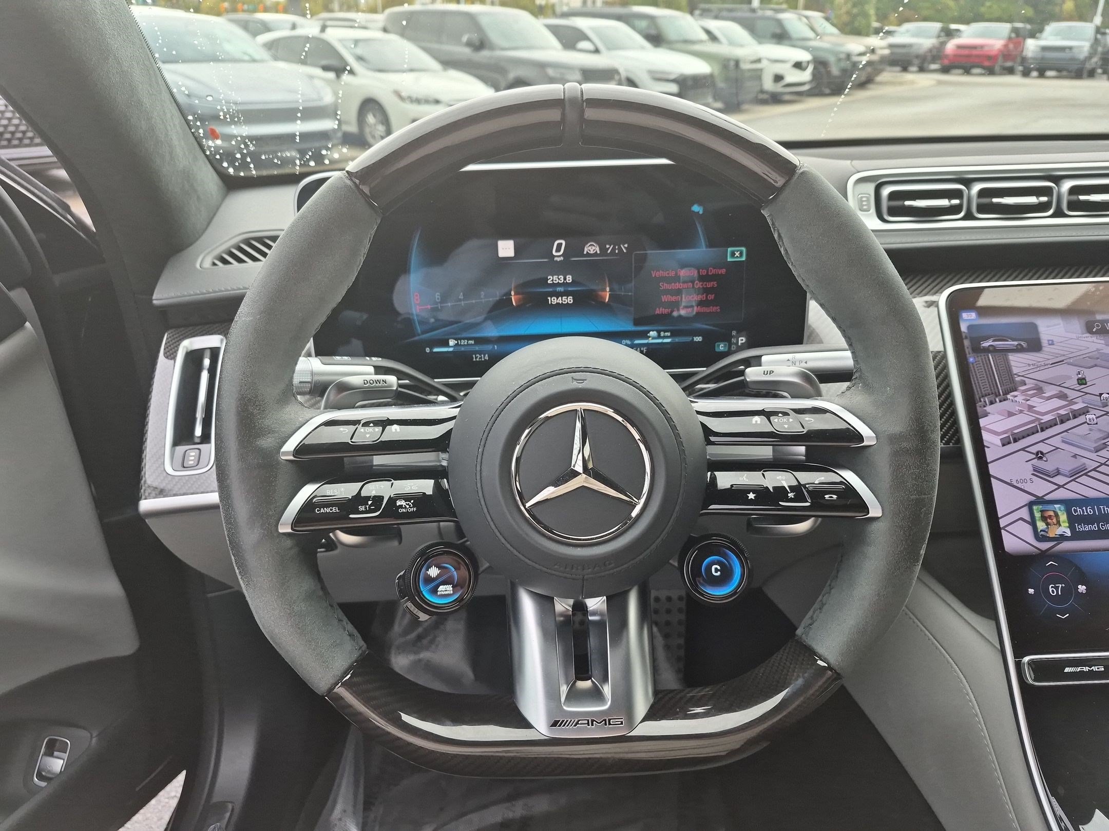 Certified Used 2025 MANUFAKTUR Signature Mystic Blue Metallic Mercedes-Benz AMG® S 63 E image 16