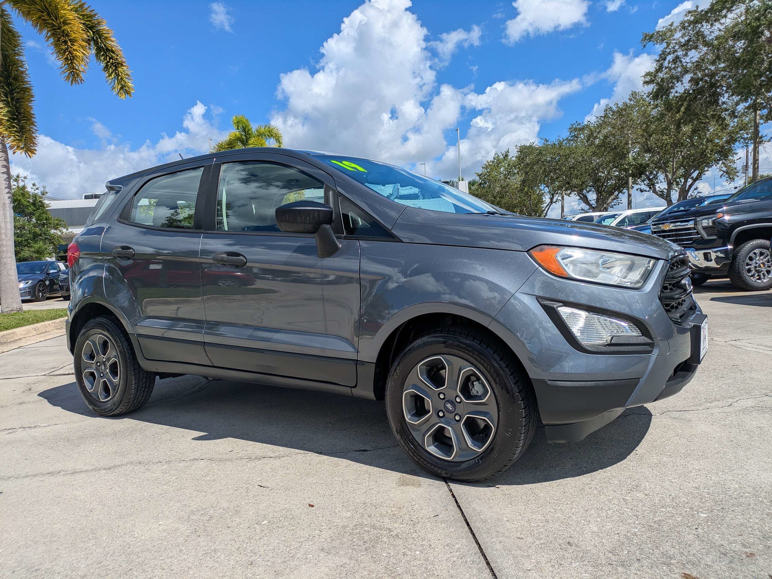 Used 2019 Ford Ecosport S with VIN MAJ3S2FE7KC270162 for sale in Naples, FL