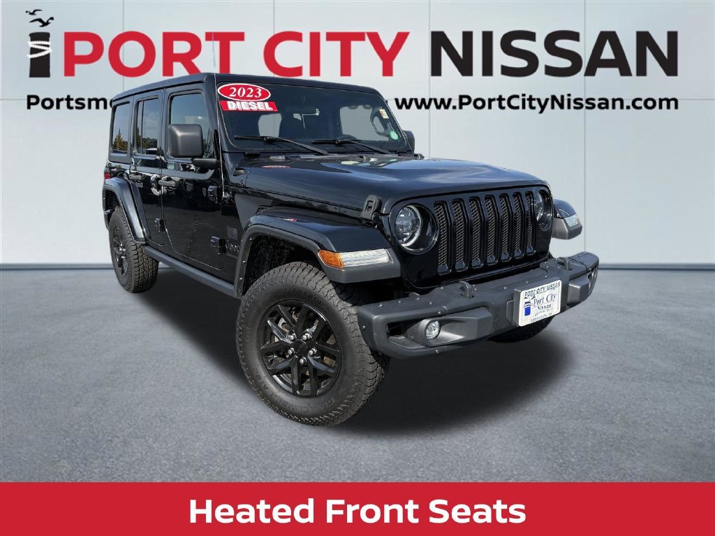 Used 2023 Black Clearcoat Jeep Sport S freedom edition *diesel w/$19,865 in factory options!*  image 40