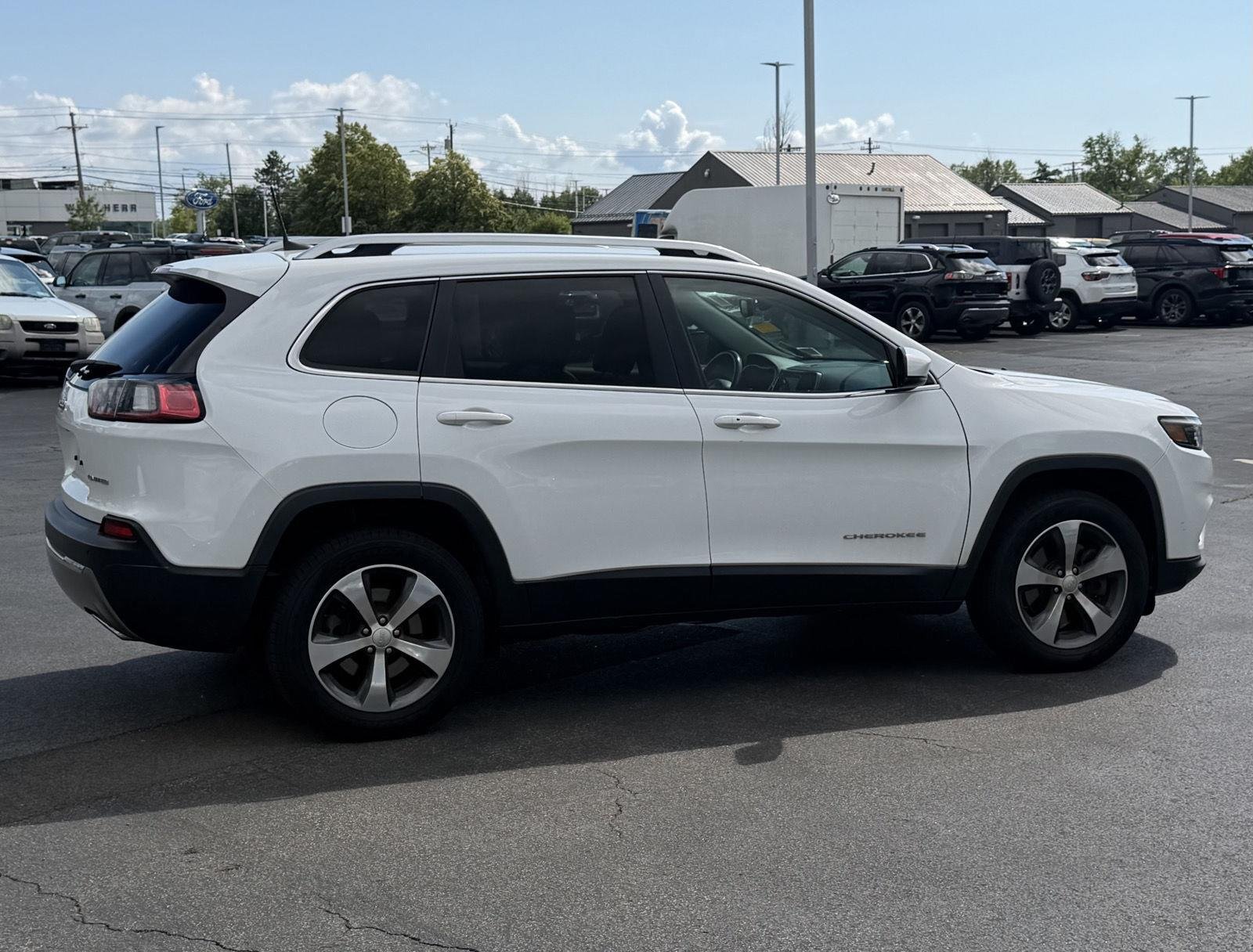 Used 2020 Bright White Clearcoat Jeep Limited image 6