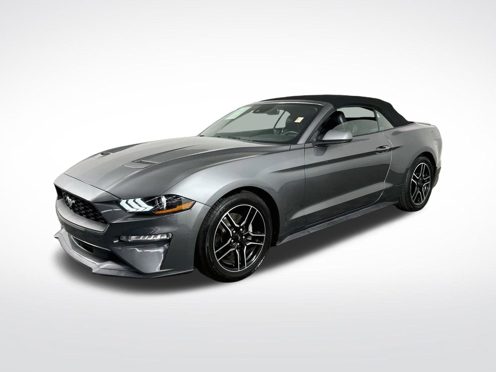 Used 2021 Gray Metallic Ford EcoBoost Premium image 3