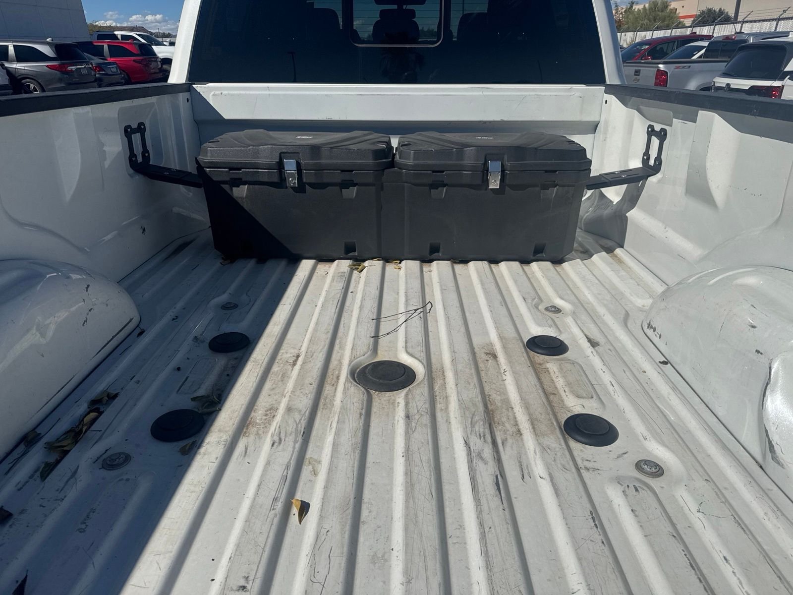 Used 2022 Star White Metallic Tri-Coat Ford Lariat image 7