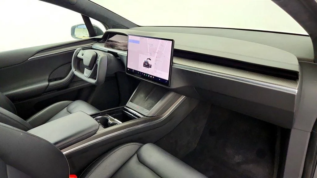 Used 2024 Solid Black Tesla Plaid AWD w/ 22