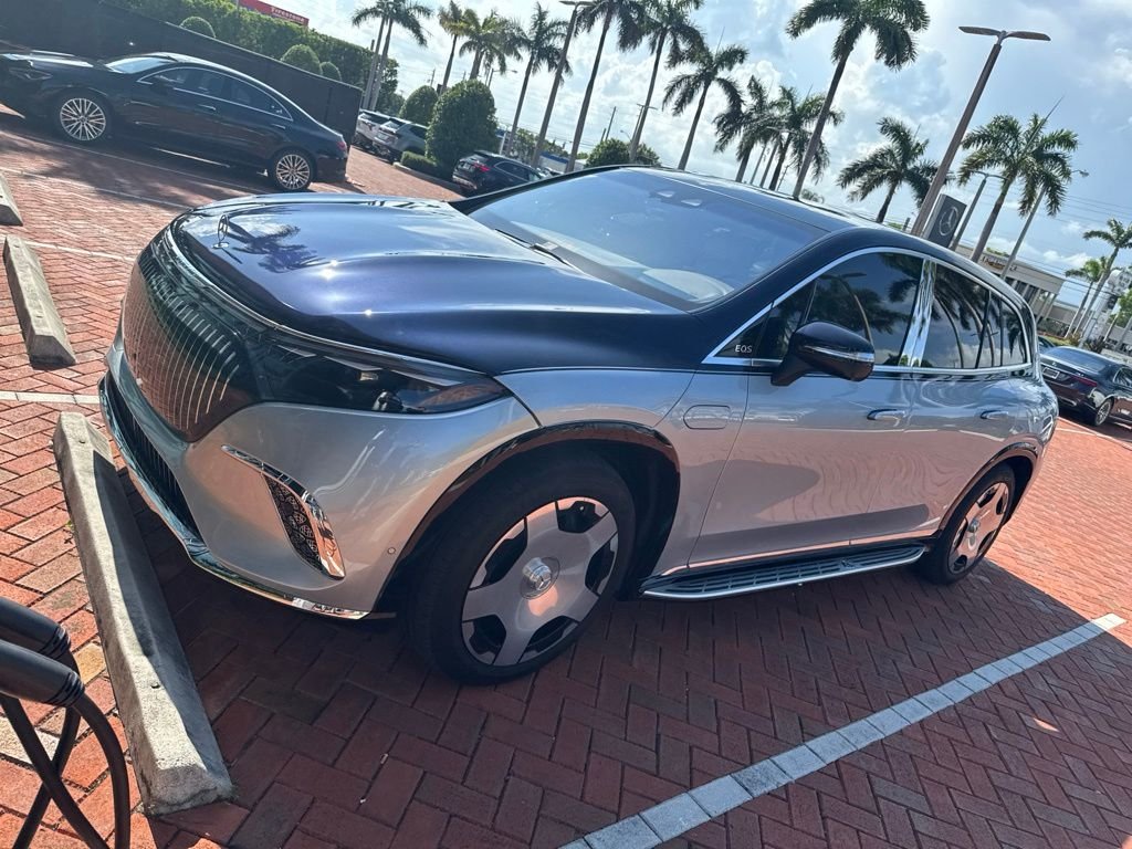 Certified Used 2024 Silver Mercedes-Benz Maybach EQS 680 image 2