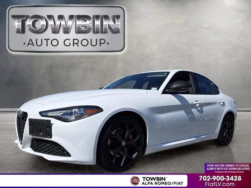 Used 2020 White Alfa Romeo RWD image 1