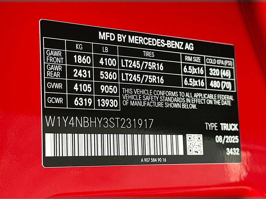 2025 Mercedes-Benz Sprinter Cargo Van Base - Photo 24