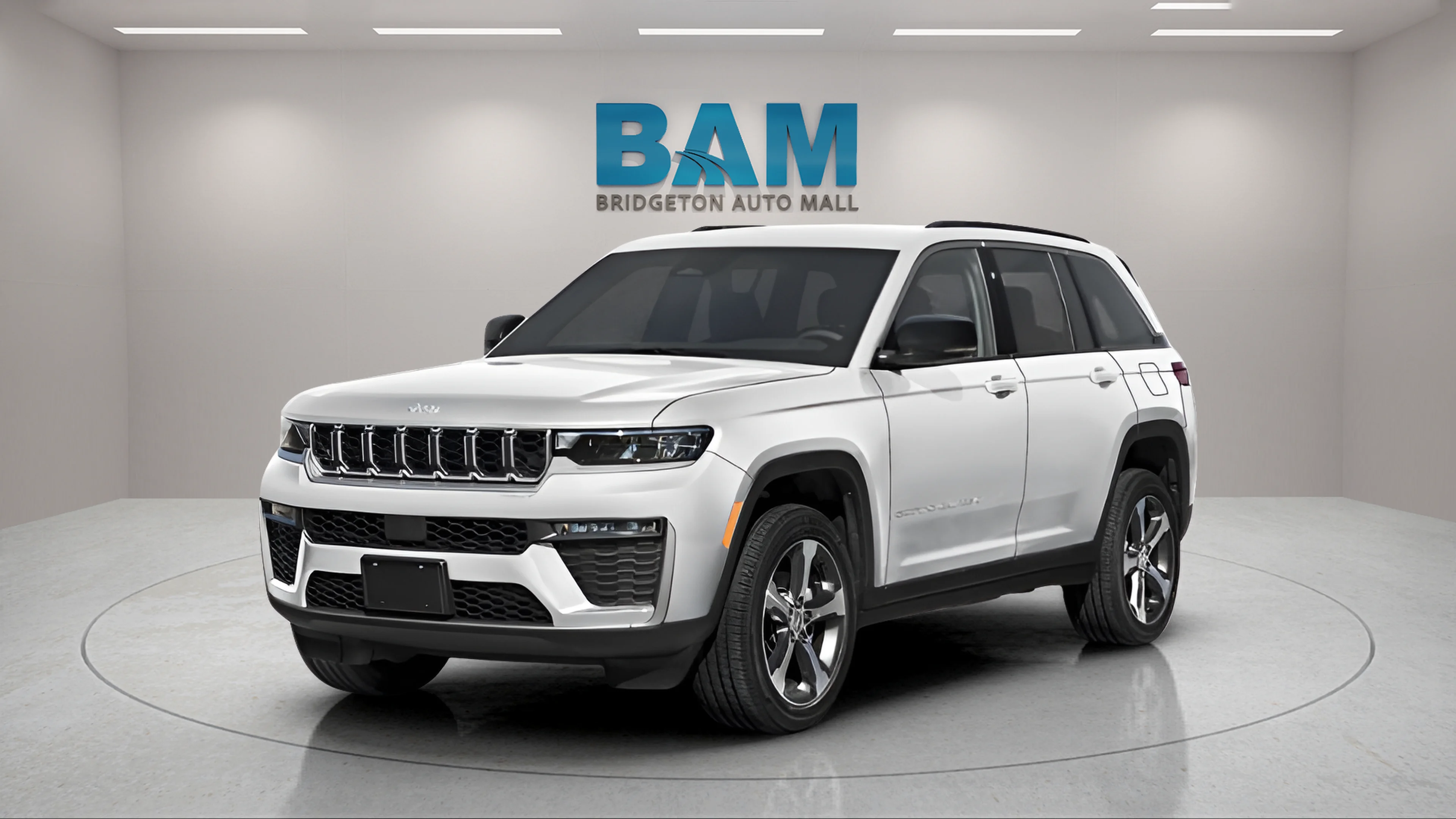 New 2027 Bright White Clearcoat Jeep Limited image 4