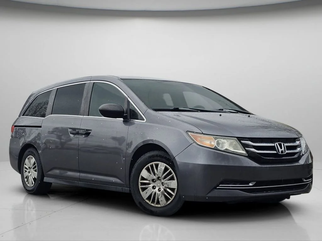 Used 2014 Honda Odyssey LX with VIN 5FNRL5H27EB034737 for sale in Bountiful, UT