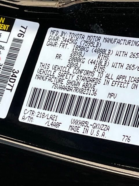 Used 2024 Midnight Black Metallic Toyota Platinum image 32