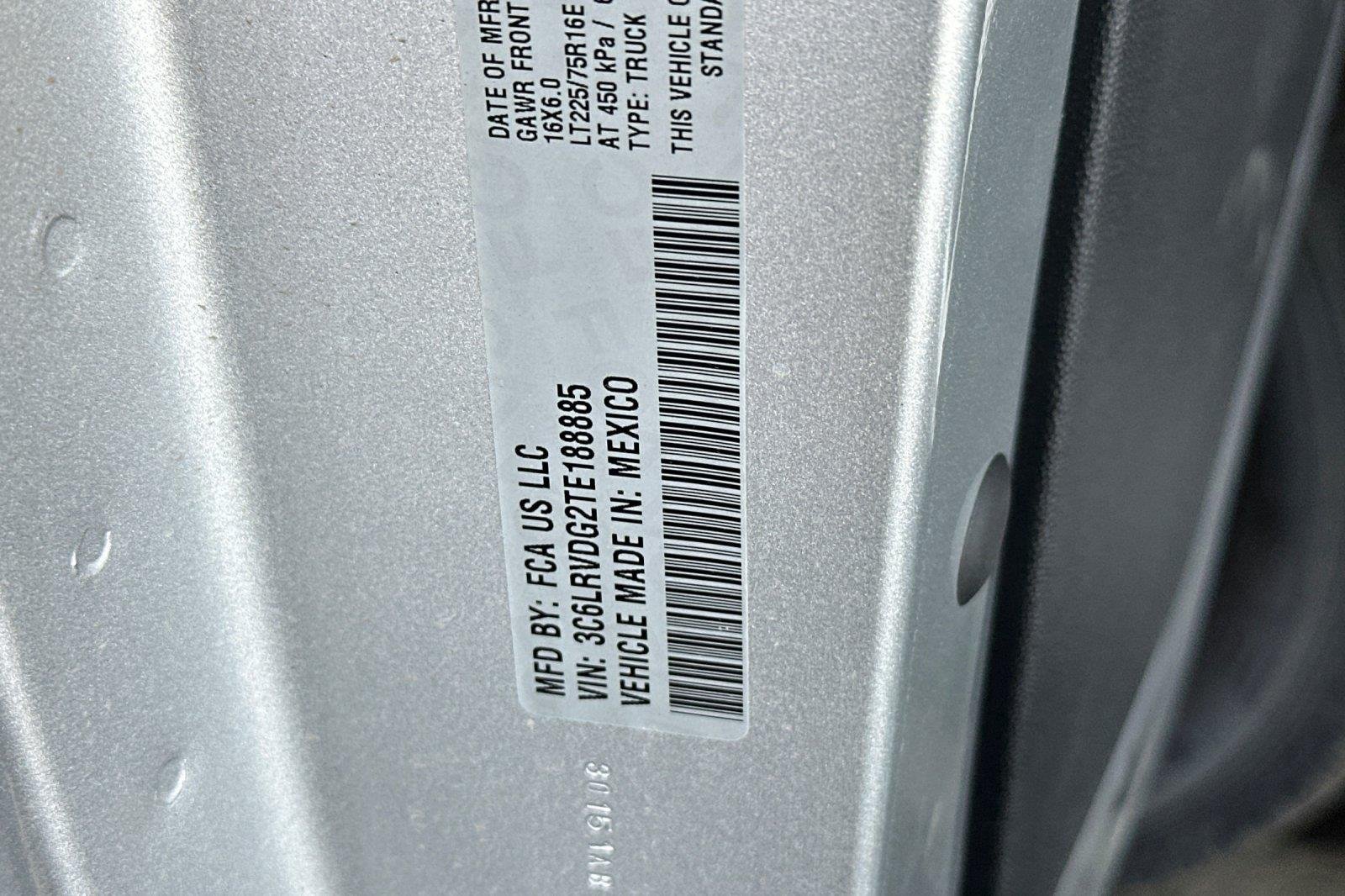 New 2026 Bright Silver Metallic Clearcoat Ram Tradesman image 27