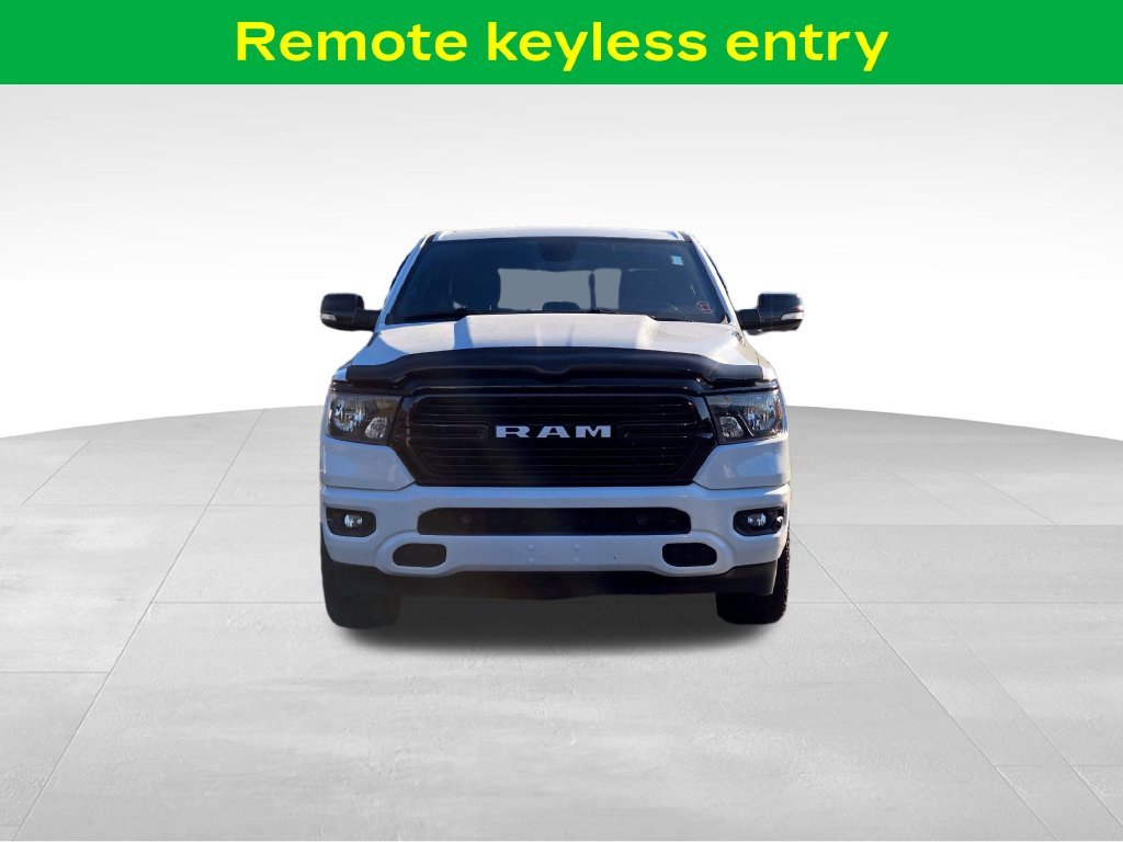 Used 2020 Bright White Clearcoat RAM Big Horn image 3