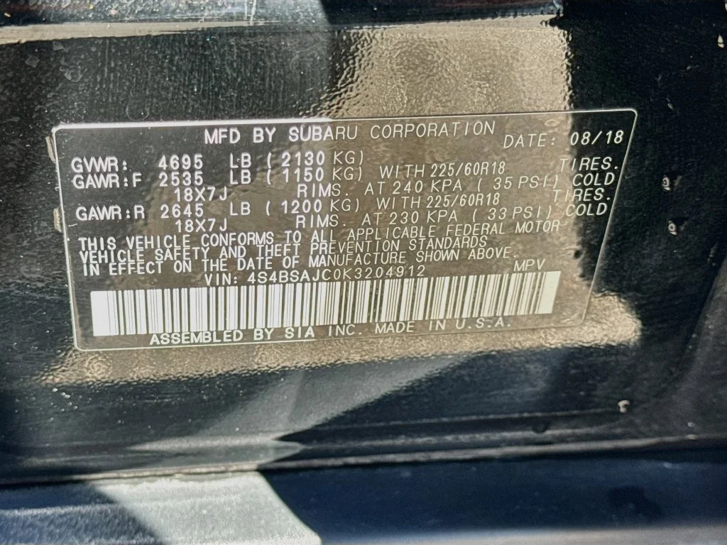 Used 2019 Black Subaru 2.5i image 40