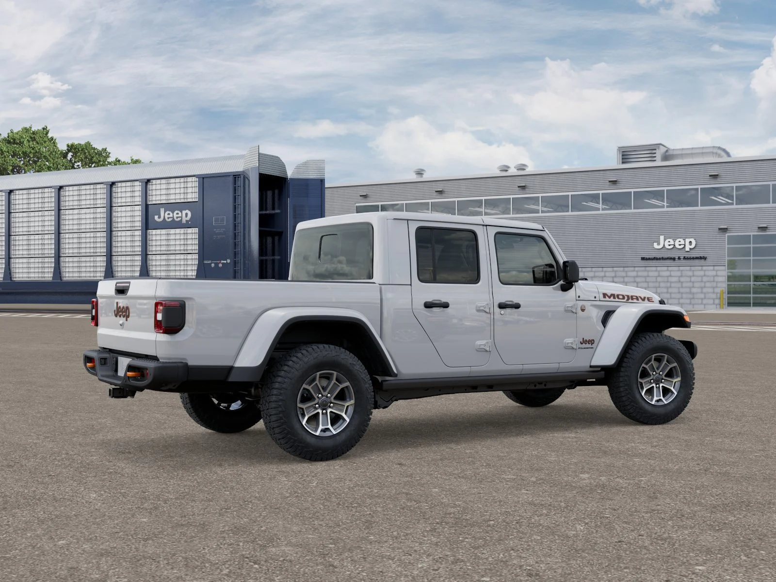 New 2026 Bright White Clearcoat Jeep Mojave image 4