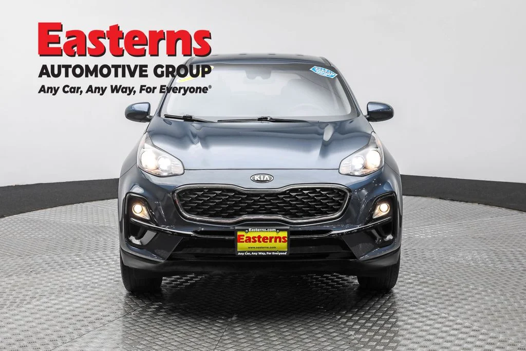 Used 2020 Blue Kia LX image 2