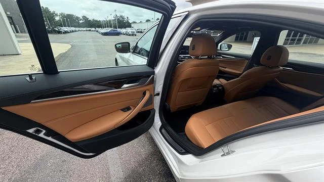Certified Used 2023 Alpine White BMW 540i xDrive image 21
