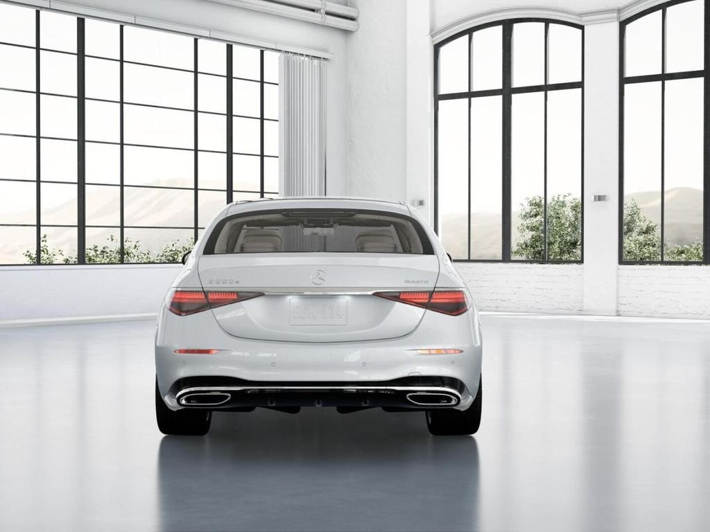 Certified Used 2025 White Mercedes-Benz S 580e image 25