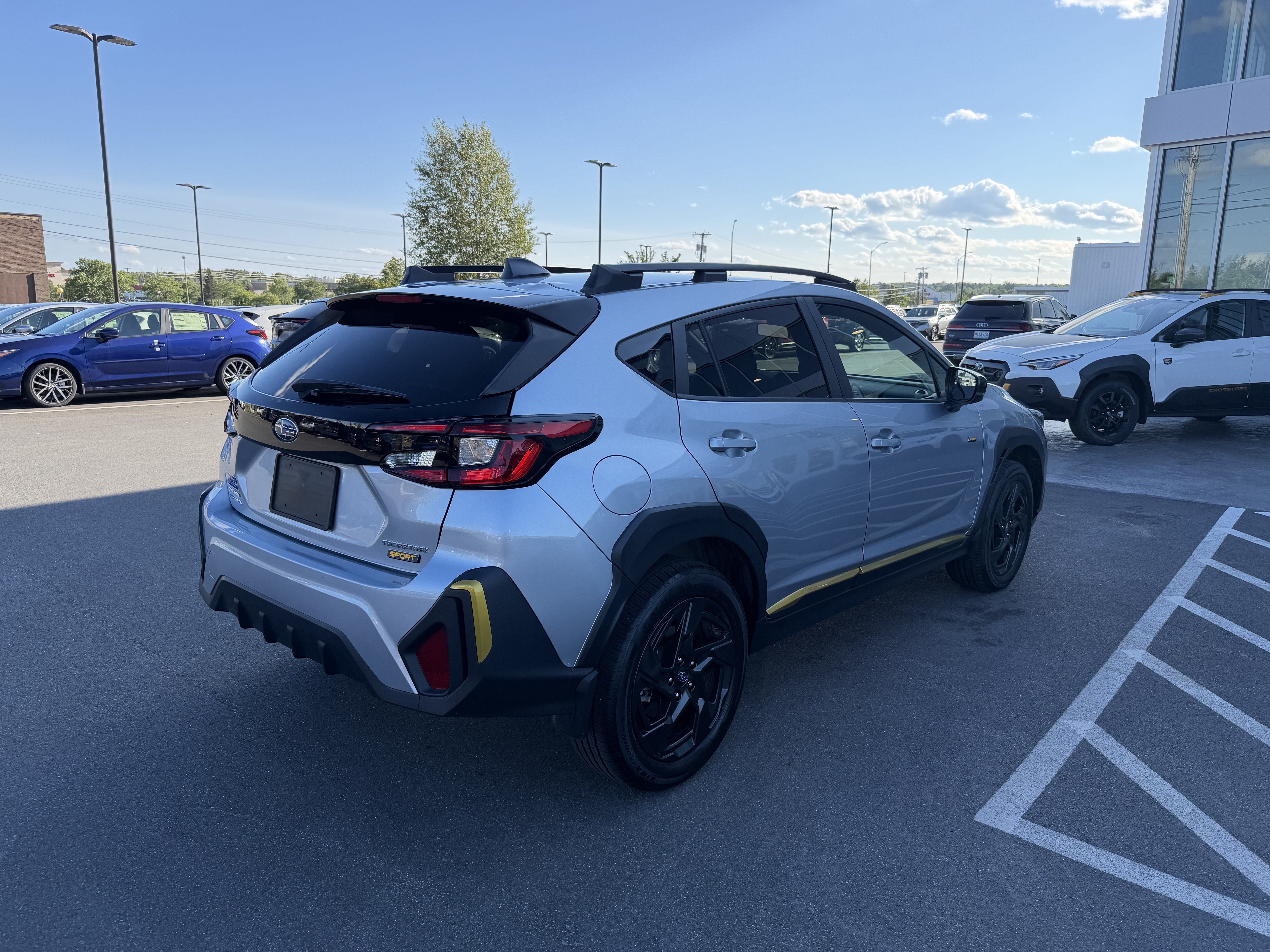 Used 2024 Ice Silver Metallic Subaru Sport image 5