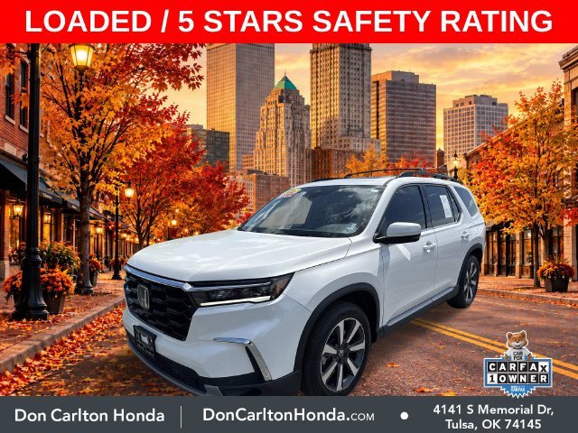 Used 2025 Platinum White Pearl Honda Touring image 3