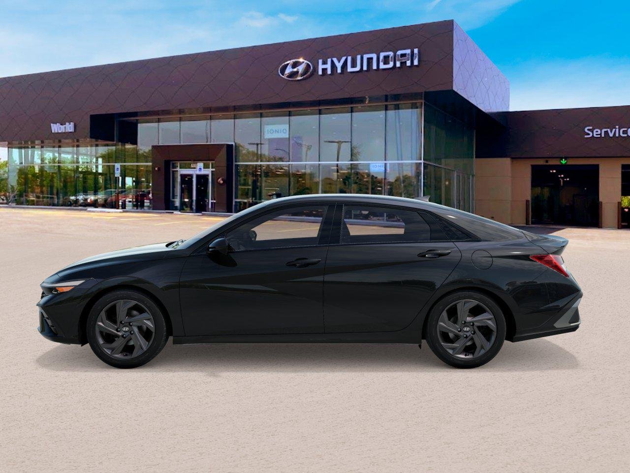 New 2026 Abyss Black Hyundai SEL Sport image 3
