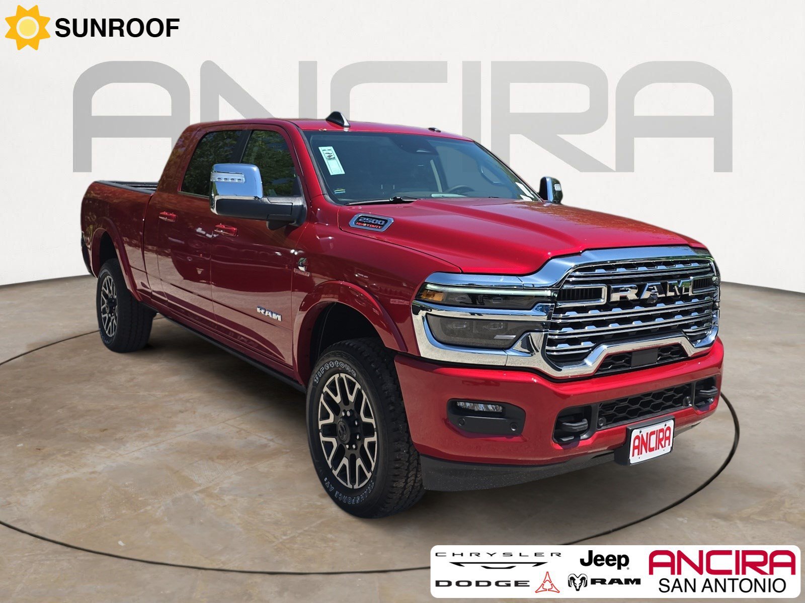 New 2027 Molten Red Pearlcoat RAM Longhorn image 1