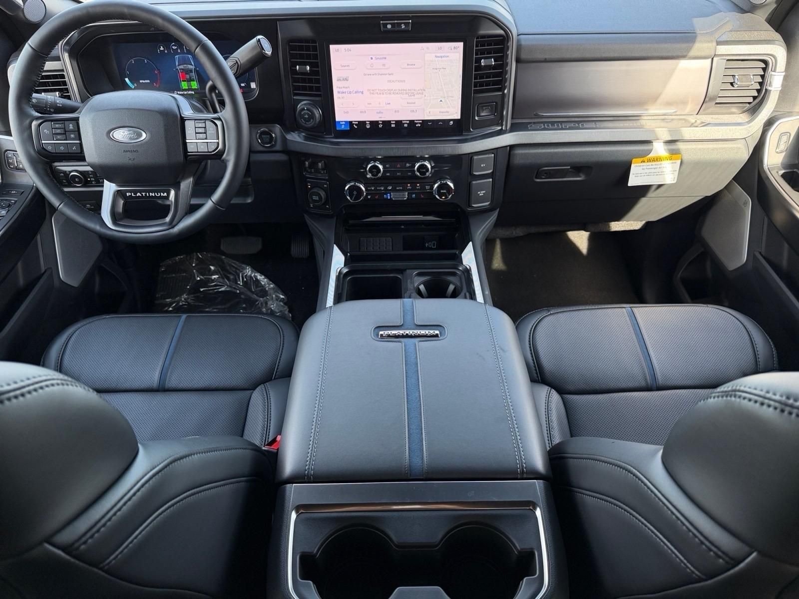 New 2026 Glacier Gray Metallic Tri-Coat Ford F-350® Platinum® image 15
