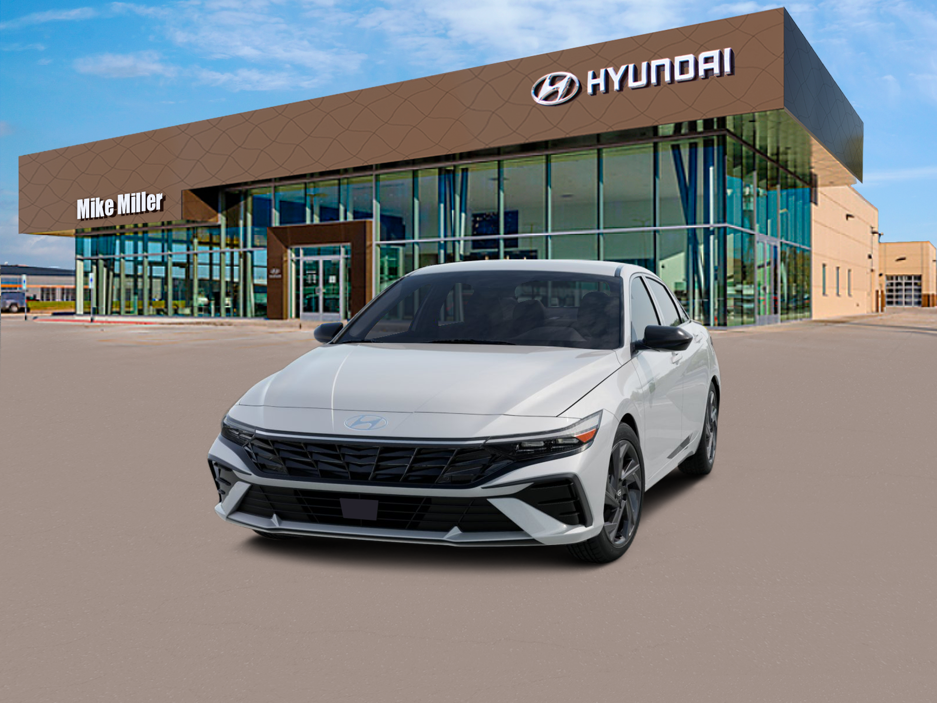 New 2026 White Hyundai SEL Sport Plus image 1