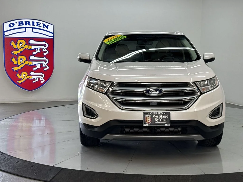 Used 2018 White Platinum Clearcoat Metallic Ford Titanium image 10