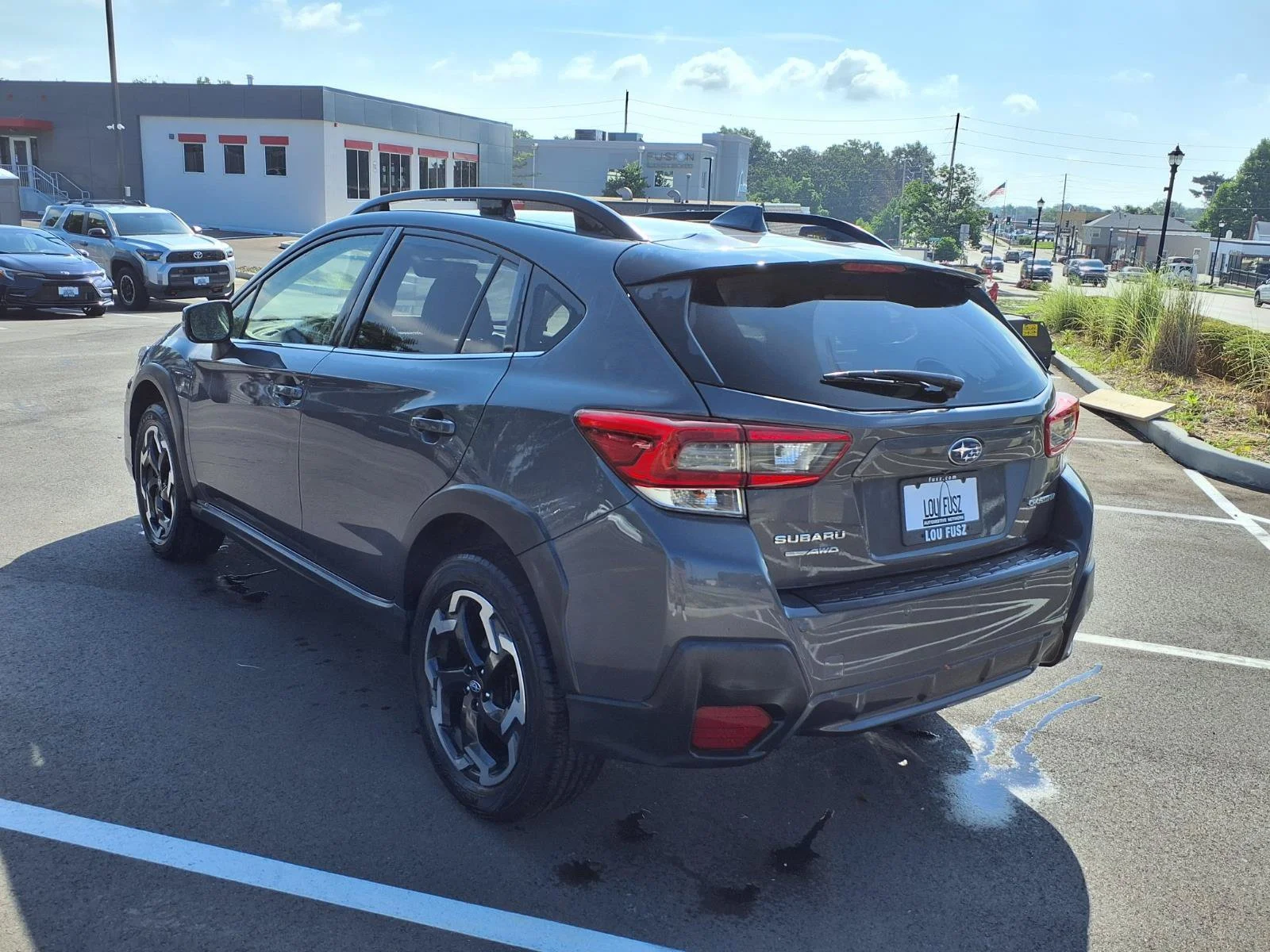 Used 2021 Magnetite Gray Metallic Subaru Limited image 25