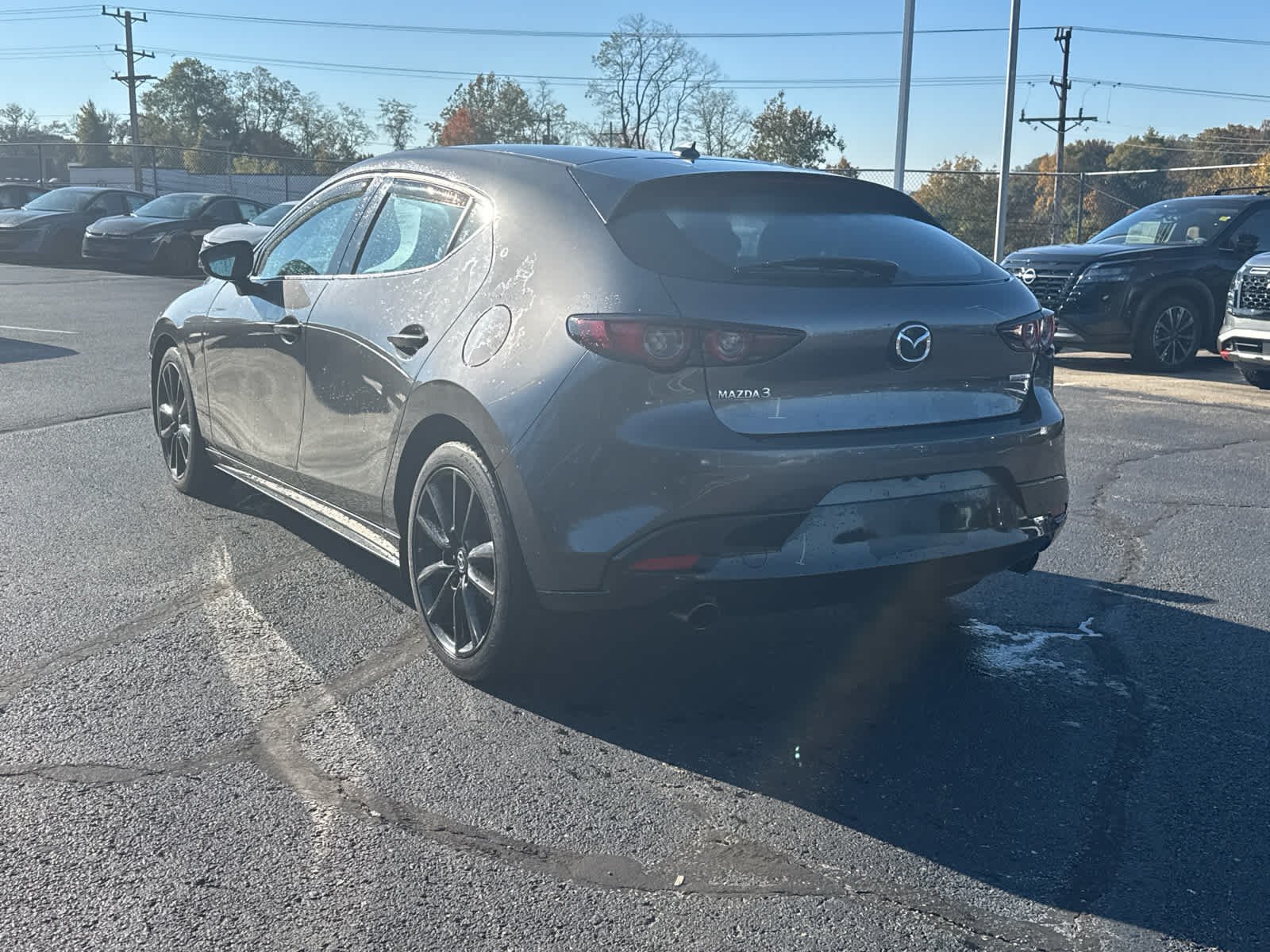 Used 2021 Machine Gray Metallic Mazda Premium image 4