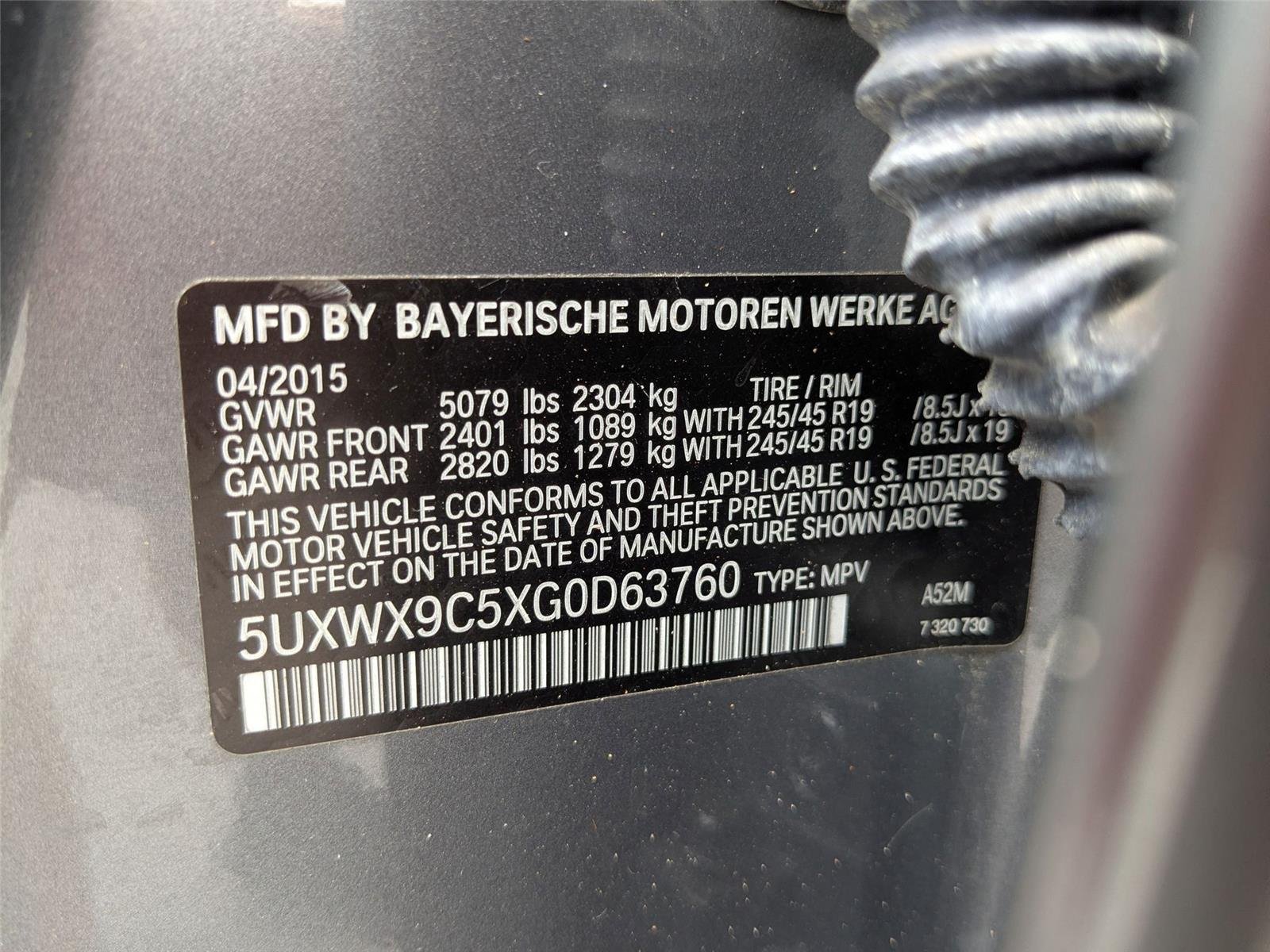 Used 2016 Space Gray Metallic BMW xDrive28i image 39
