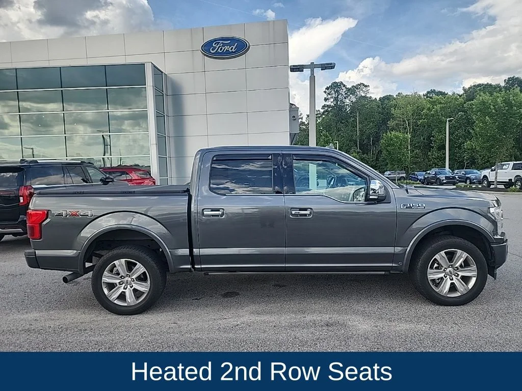 Certified Used 2019 Magnetic Metallic Ford Platinum image 2