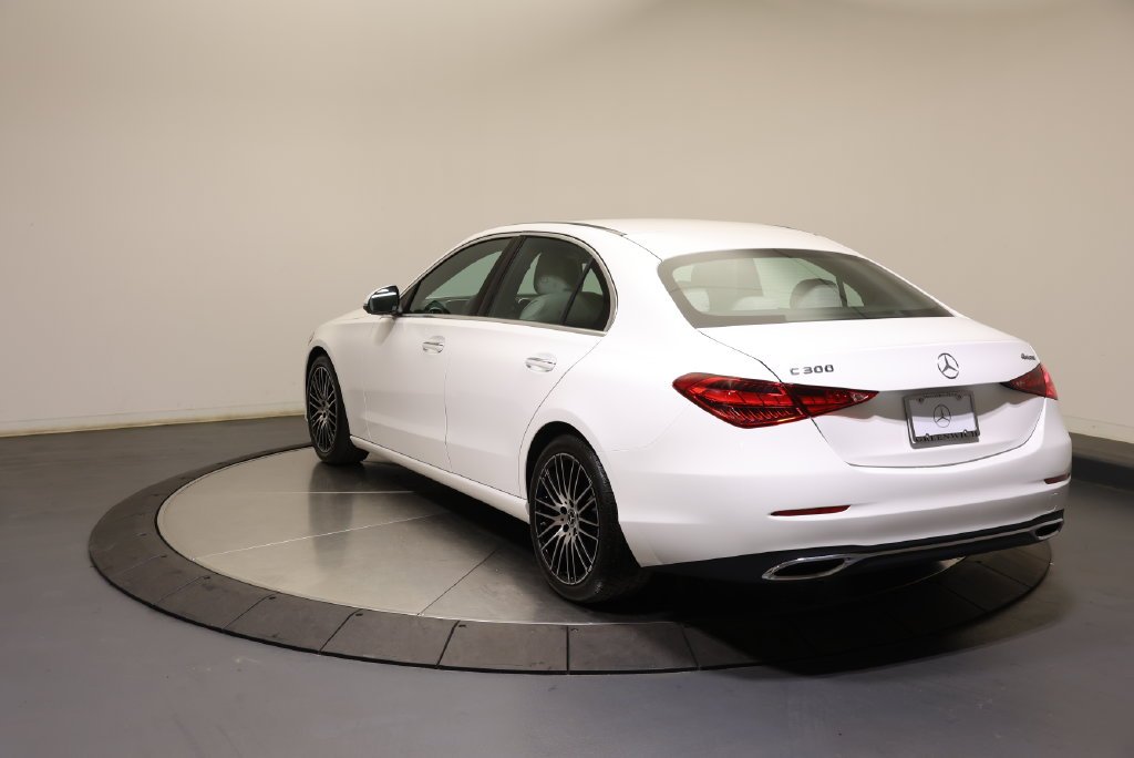Certified Used 2023 Polar White Mercedes-Benz C 300 image 3